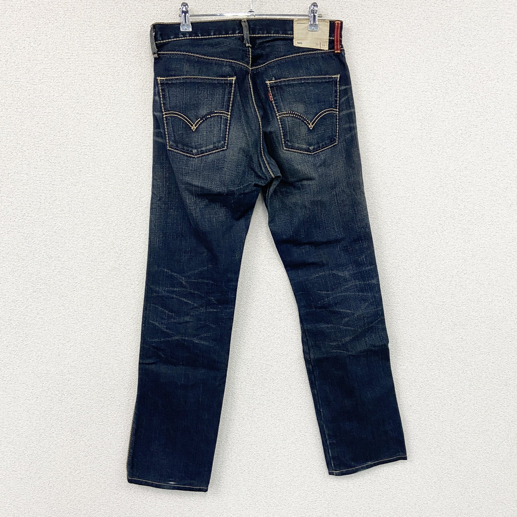 Levi's　リーバイス　505　デニムパンツ/ジーンズ　ジップフライ　インディゴ　W32サイズ　古着