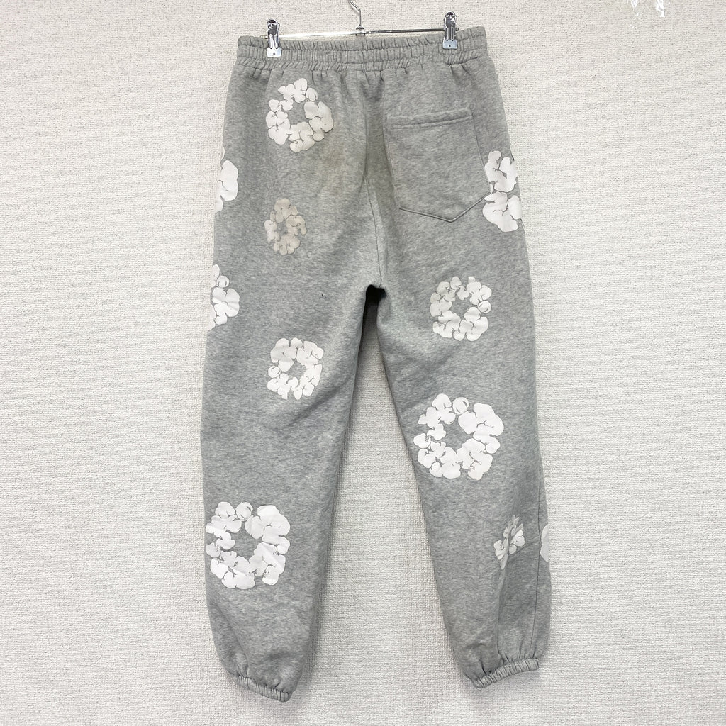 Denim Tears　デニムティアーズ　コットンリーススウェットパンツ　グレー　XLサイズ　古着