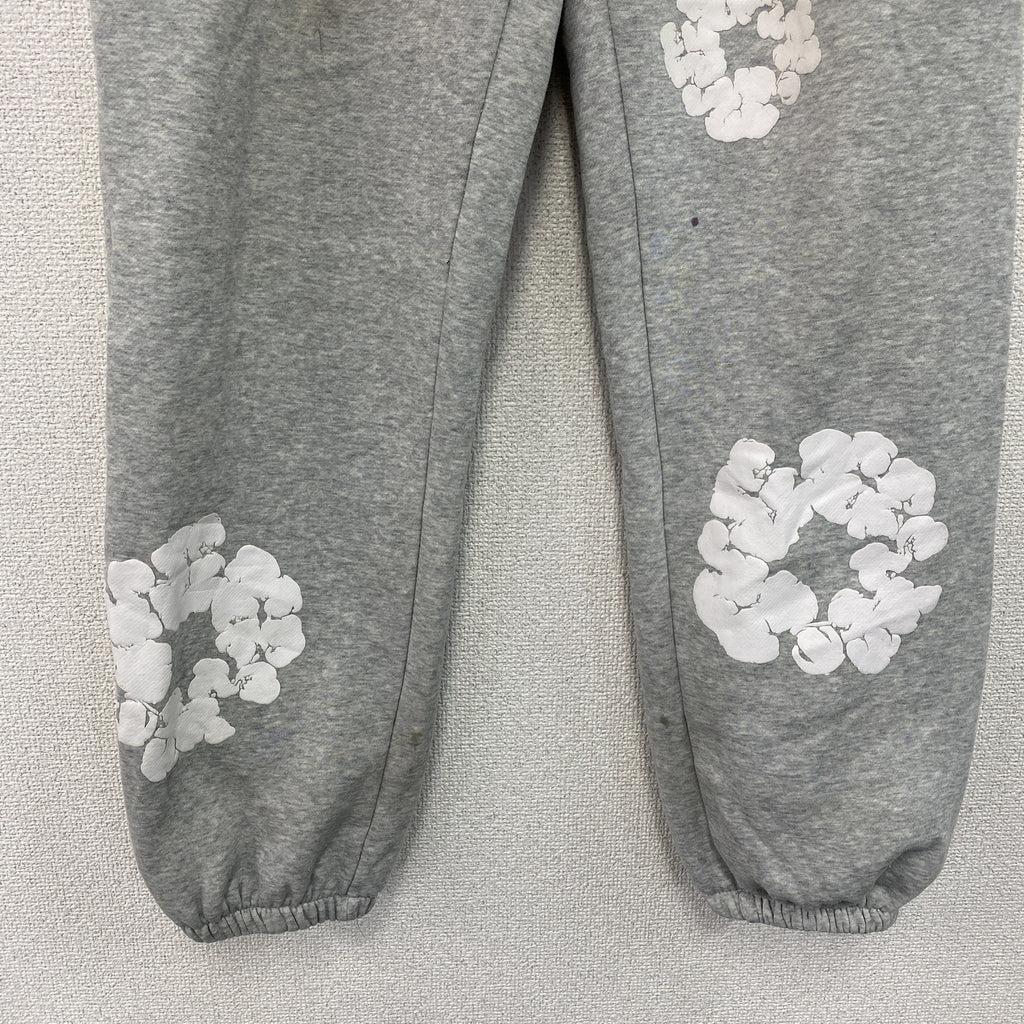 Denim Tears　デニムティアーズ　コットンリーススウェットパンツ　グレー　XLサイズ　古着