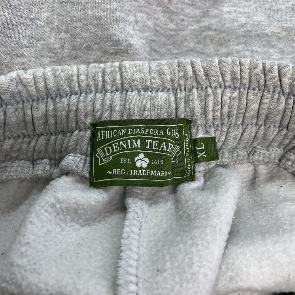 Denim Tears　デニムティアーズ　コットンリーススウェットパンツ　グレー　XLサイズ　古着