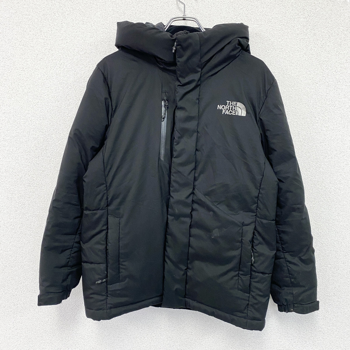 THE NORTH FACE　ノースフェイス　GO EXPLORING EX DOWN JACKET　ダウンジャケット　黒　ブラック　Sサイズ　古着