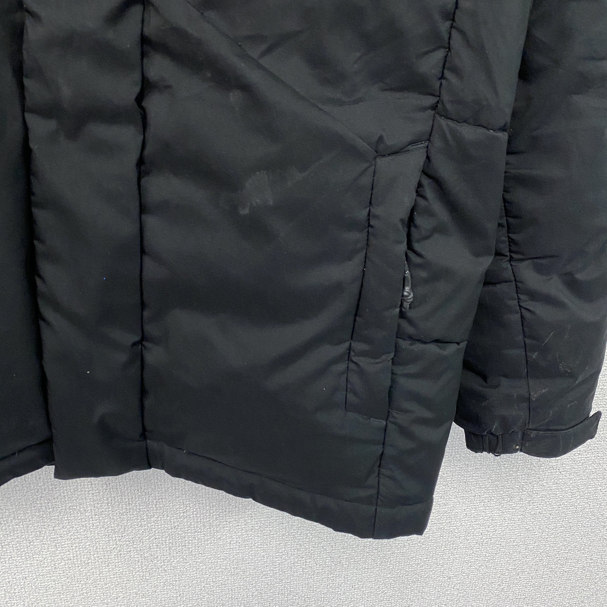 THE NORTH FACE　ノースフェイス　GO EXPLORING EX DOWN JACKET　ダウンジャケット　黒　ブラック　Sサイズ　古着
