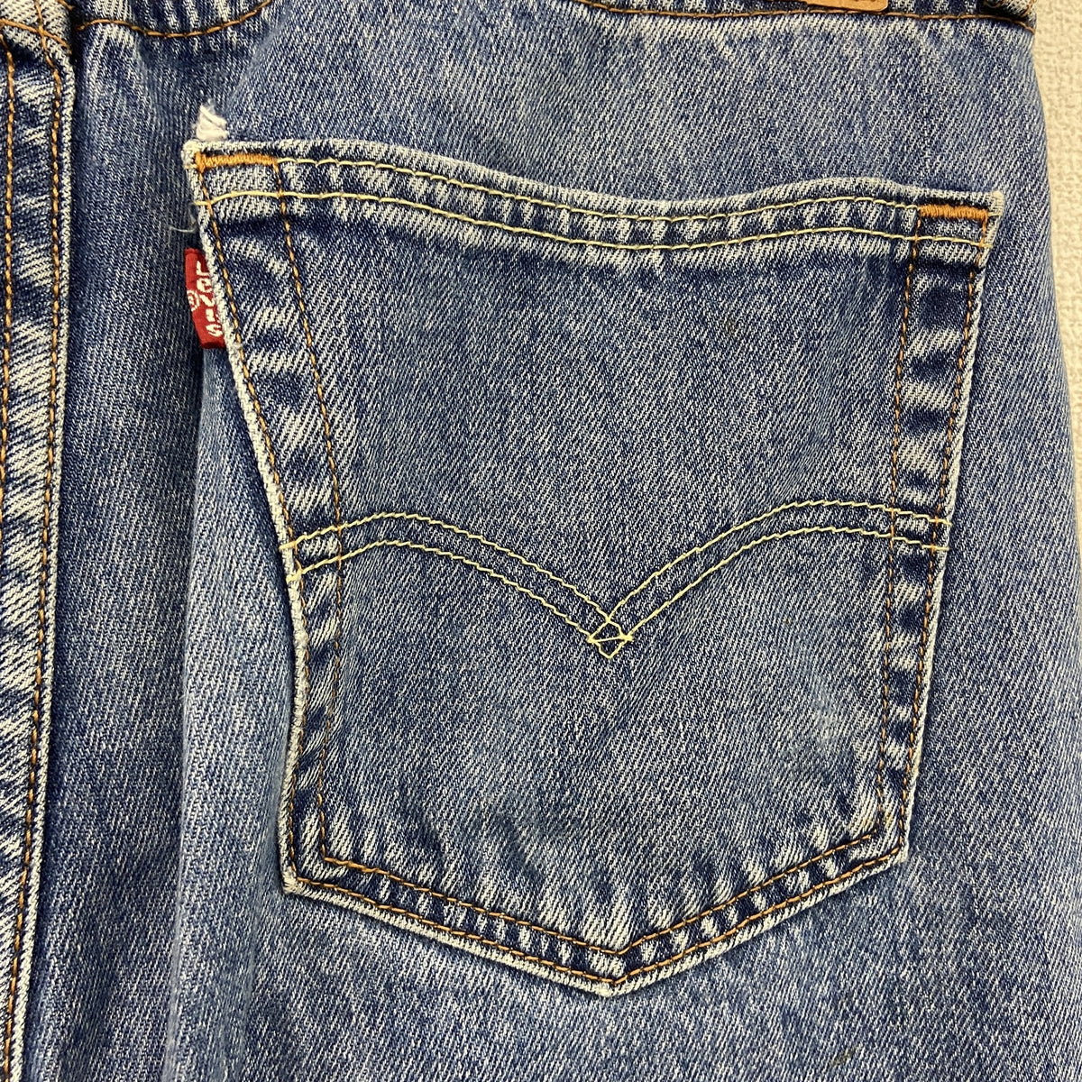 Levi's　リーバイス　502　デニムパンツ/ジーンズ　ジップフライ　インディゴ　W32サイズ　古着