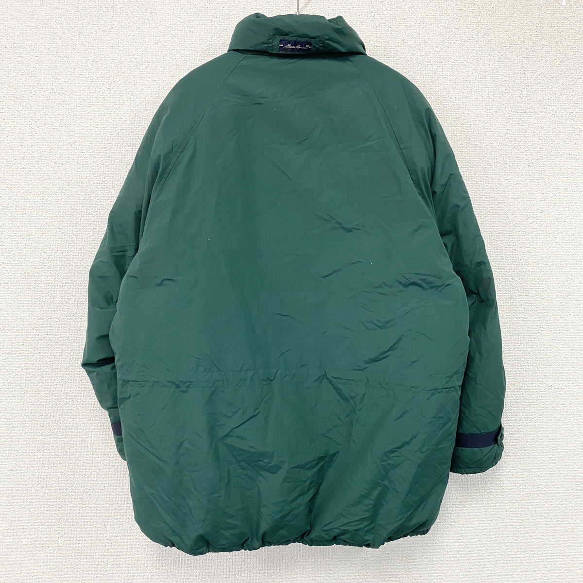 90s　Eddie Bauer　エディバウアー　グースダウンジャケット　緑　グリーン　Mサイズ　古着