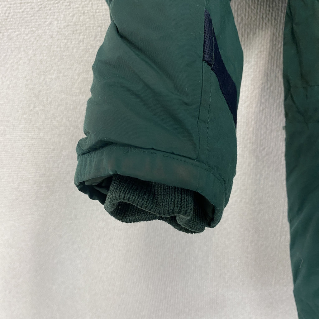 90s　Eddie Bauer　エディバウアー　グースダウンジャケット　緑　グリーン　Mサイズ　古着