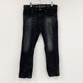 Calvin Klein Jeans　カルバンクラインジーンズ　デニムパンツ/ジーンズ　ジップフライ　インディゴ　黒　ブラック　34サイズ　古着