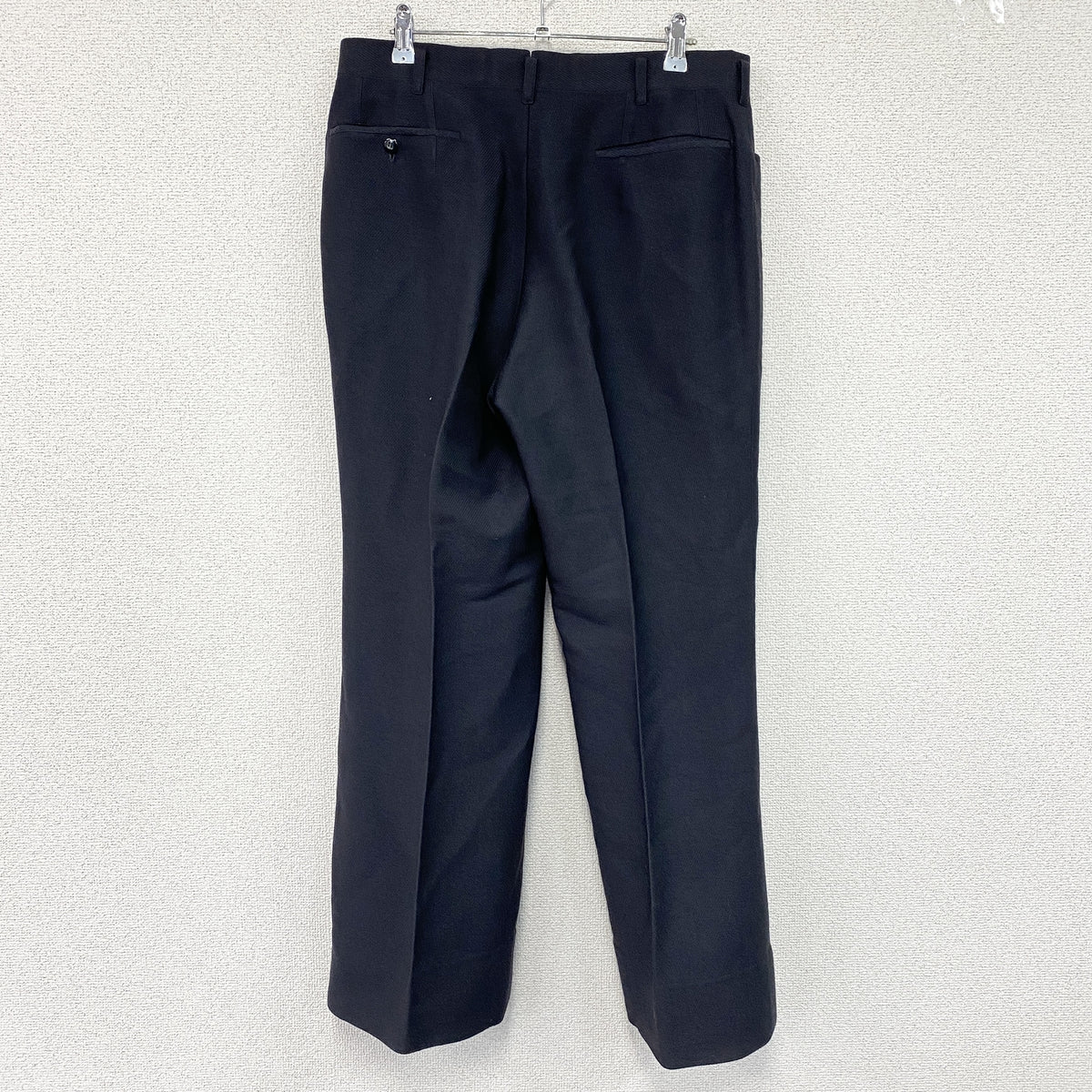 ~60s　スラックス　ジップフライ　DEPONIRTフック　ロケットTARON　グレー　古着