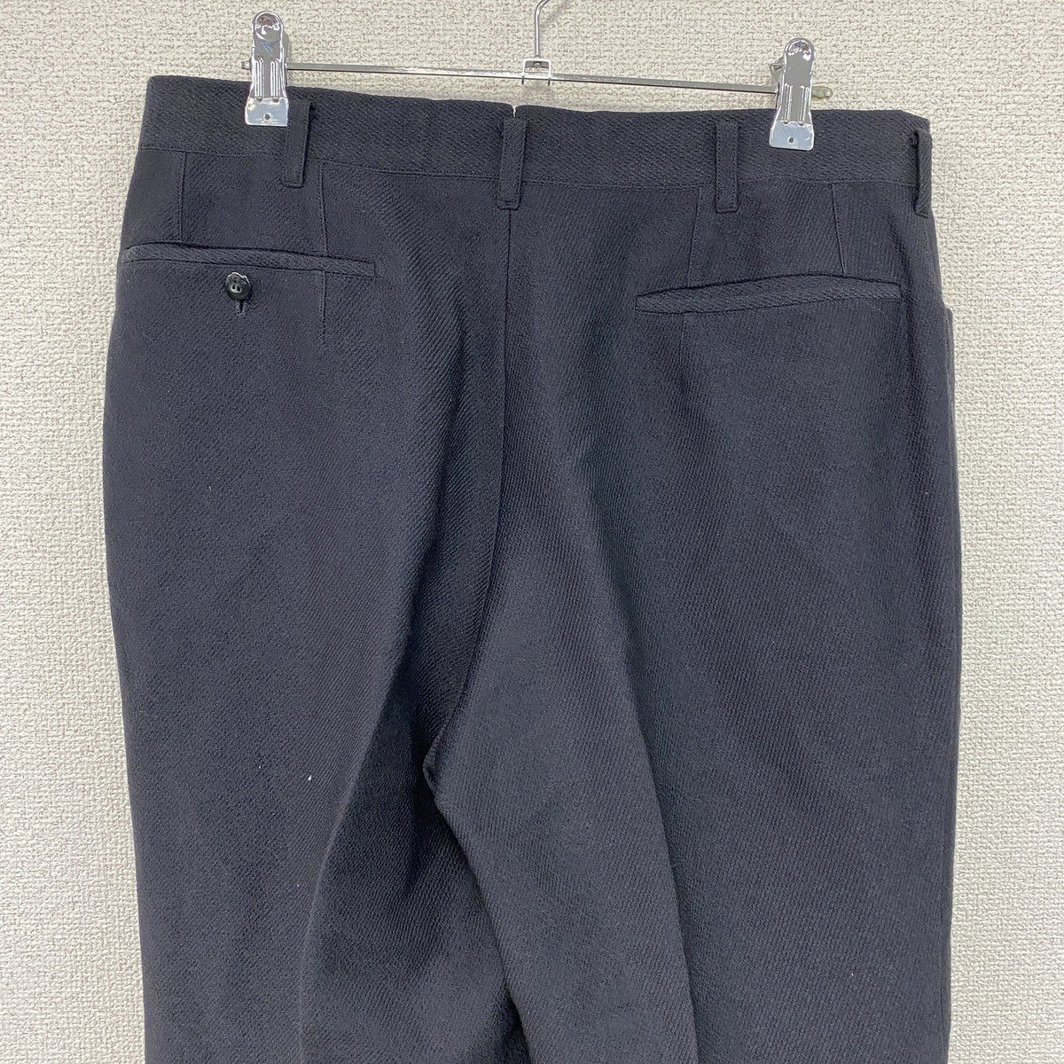 ~60s　スラックス　ジップフライ　DEPONIRTフック　ロケットTARON　グレー　古着