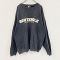 SOUTH POLE　サウスポール　スウェット/トレーナー　フェード　黒　ブラック　2XLサイズ　古着
