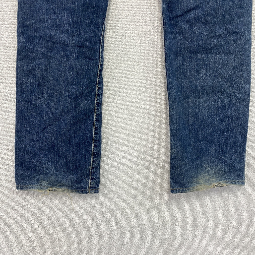 Levi's　リーバイス　501　フィリピン製　デニムパンツ/ジーンズ　ボタンフライ　インディゴ　W30サイズ　古着