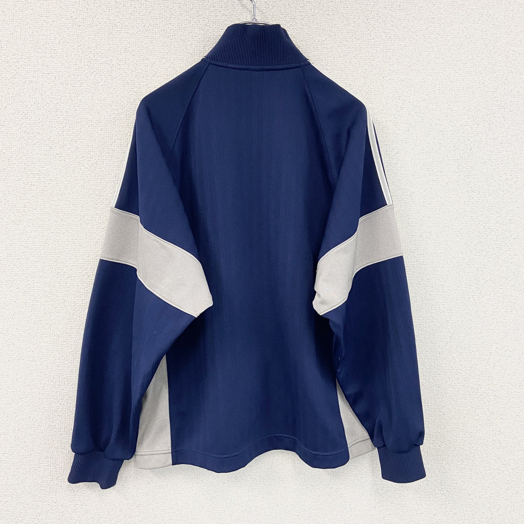 adidas　アディダス　トラックジャケット/ジャージ　紺　ネイビー　Mサイズ　古着