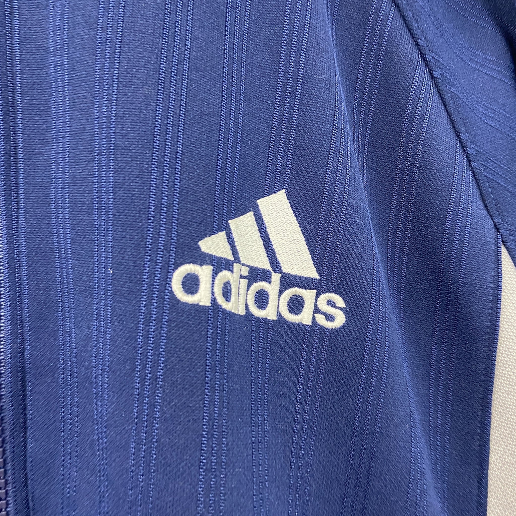 adidas　アディダス　トラックジャケット/ジャージ　紺　ネイビー　Mサイズ　古着