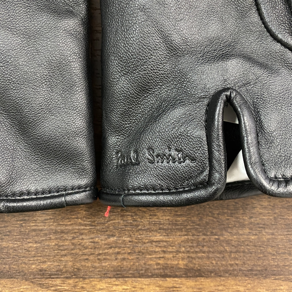 Paul Smith　ポールスミス　アーティストベルトグローブ　手袋/ハンドウォーマー　黒　ブラック　古着