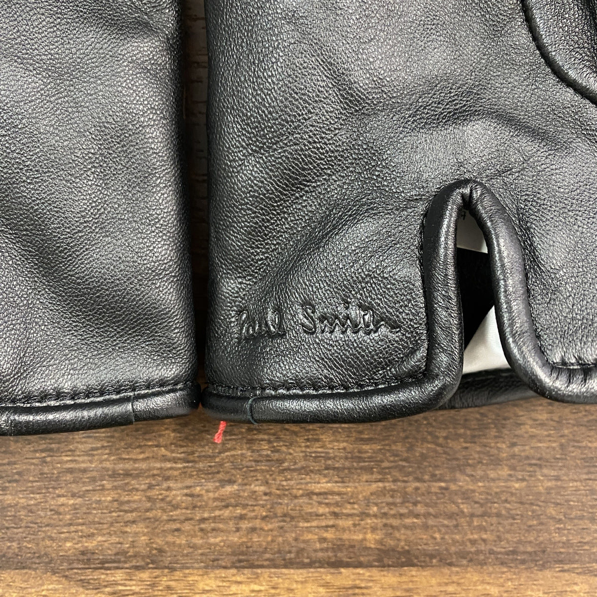Paul Smith　ポールスミス　アーティストベルトグローブ　手袋/ハンドウォーマー　黒　ブラック　古着