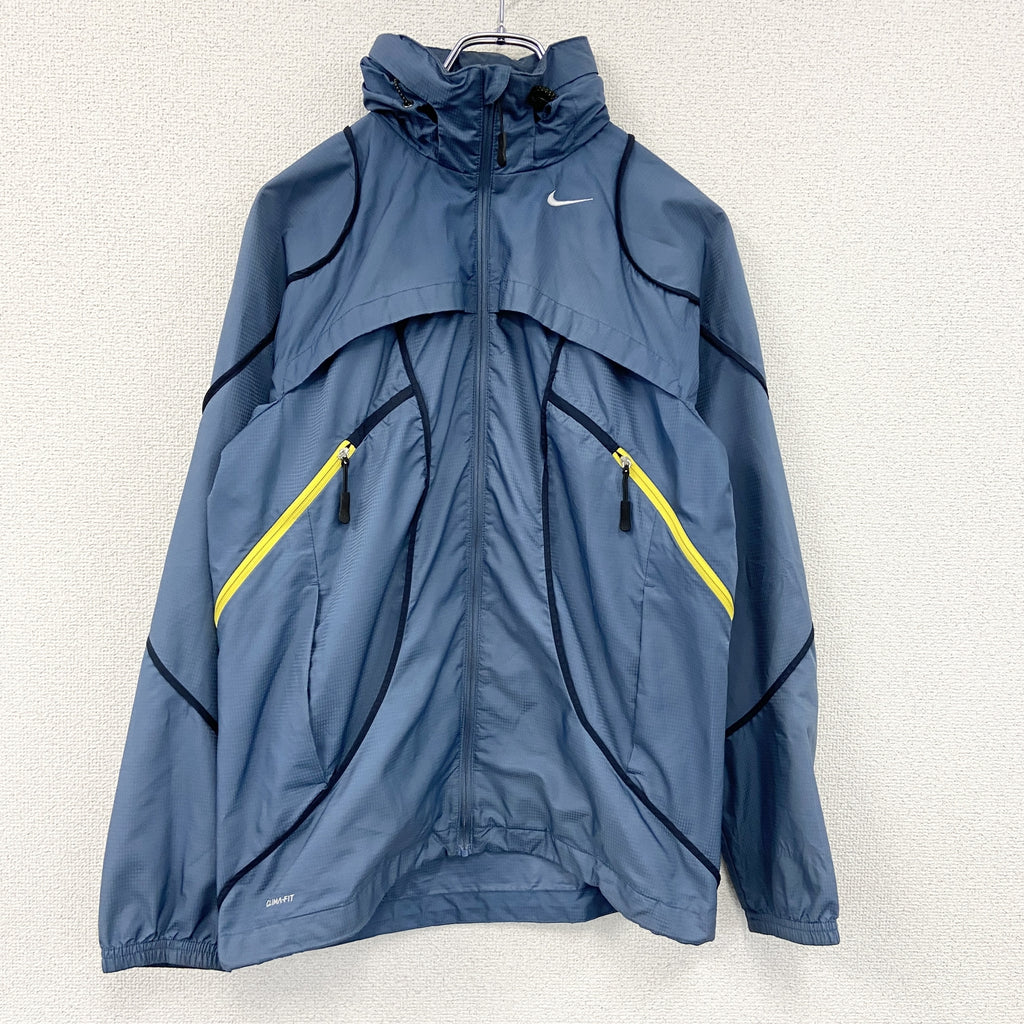 NIKE　ナイキ　フルジップジャケット　青　ブルー　Sサイズ　古着
