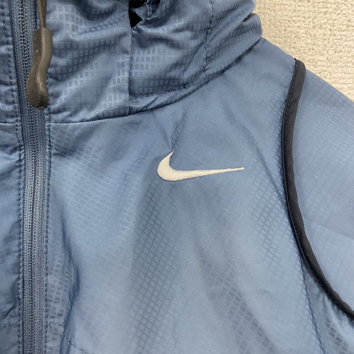 NIKE　ナイキ　フルジップジャケット　青　ブルー　Sサイズ　古着