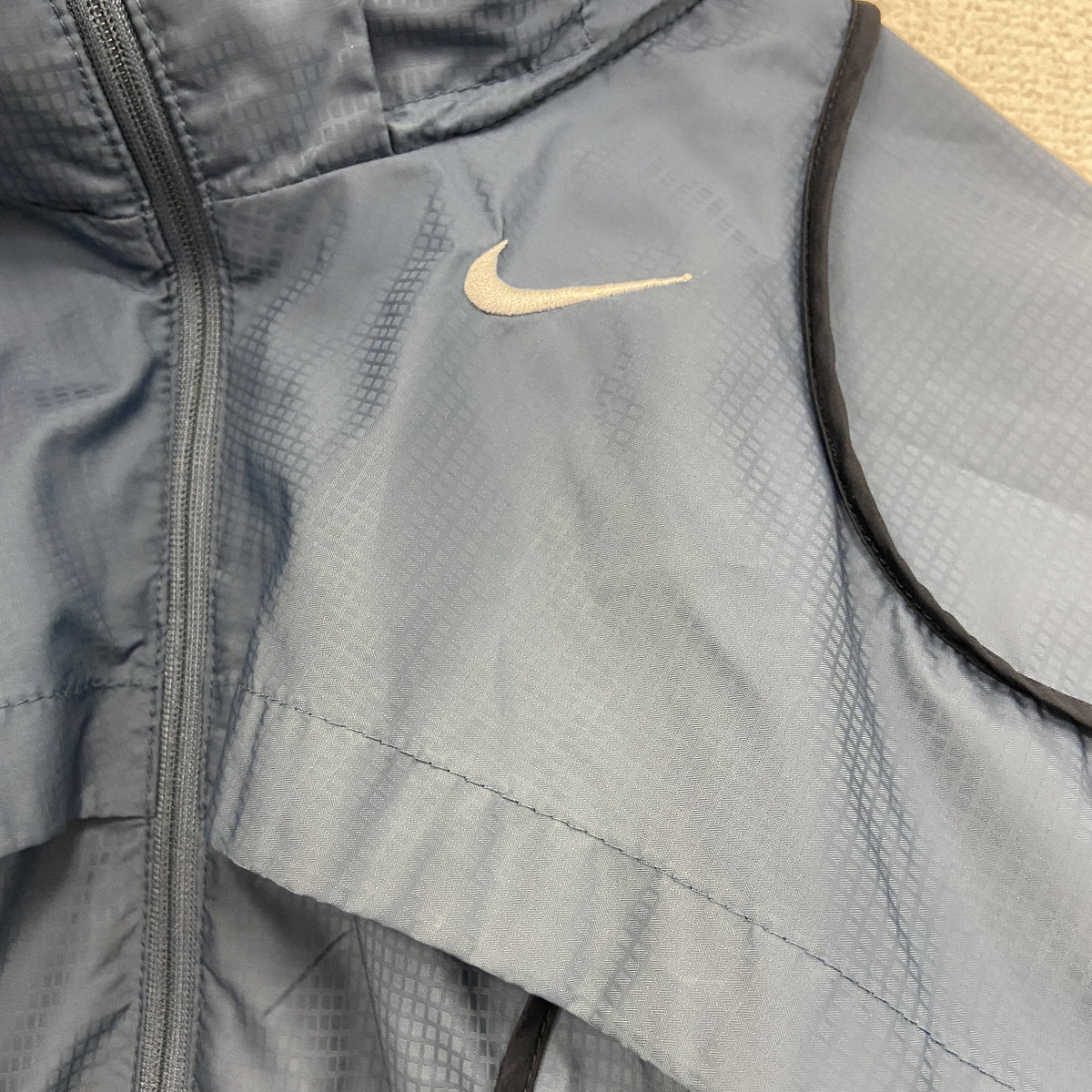 NIKE　ナイキ　フルジップジャケット　青　ブルー　Sサイズ　古着