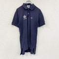 IZOD　LACOSTE　ラコステ　半袖ポロシャツ　紺　ネイビー　Lサイズ　古着