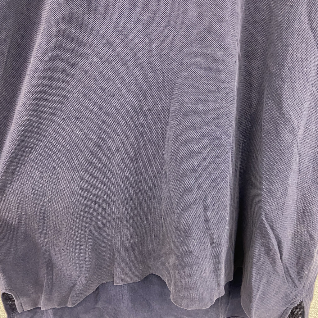 IZOD　LACOSTE　ラコステ　半袖ポロシャツ　紺　ネイビー　Lサイズ　古着