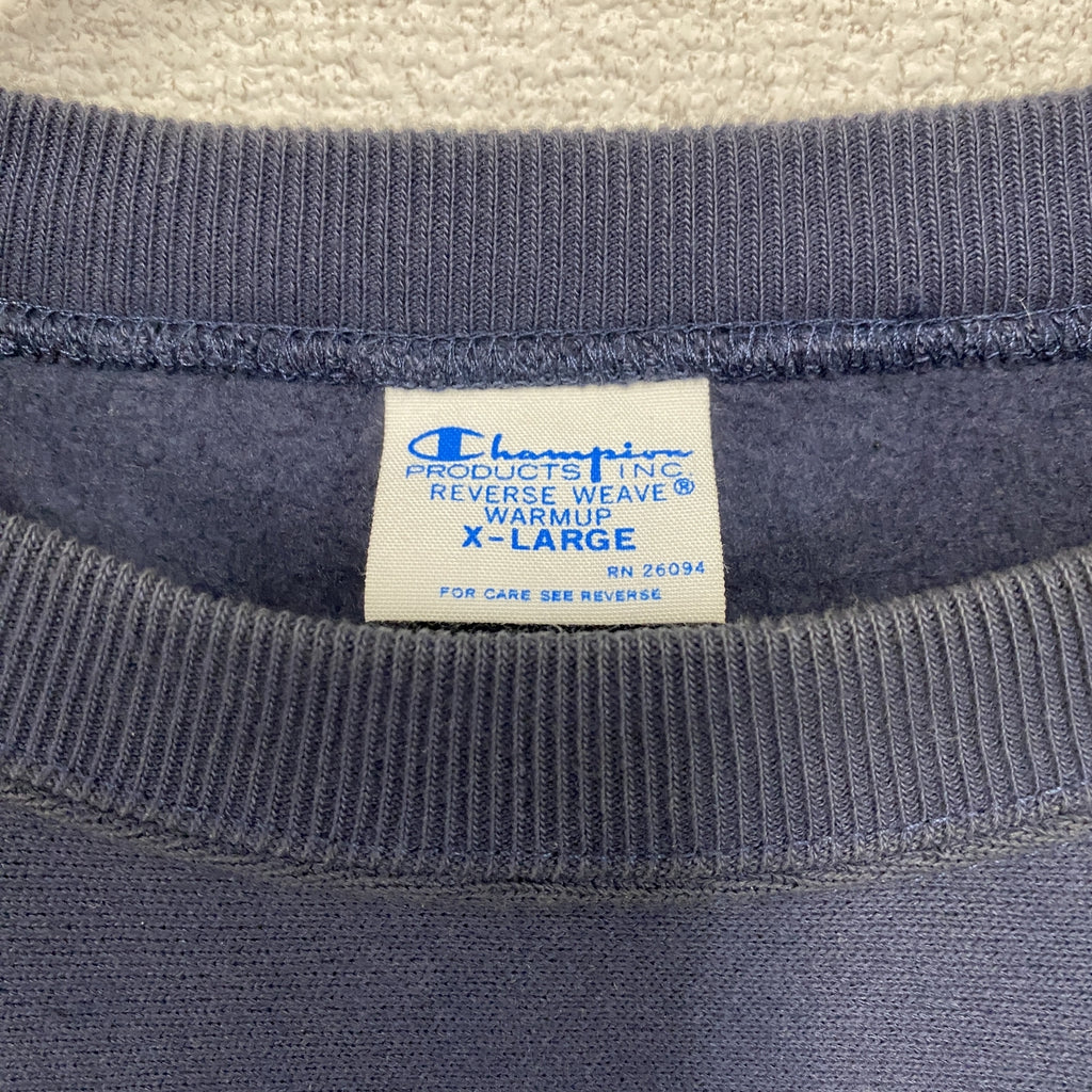 Champion　チャンピオン　リバースウィーブ　スウェット/トレーナー　紺　ネイビー　XLサイズ　古着