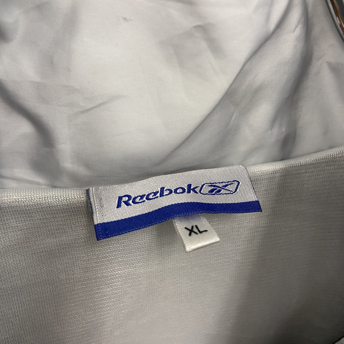 Reebok　リーボック　フルジップジャケット　グレー　XLサイズ　古着