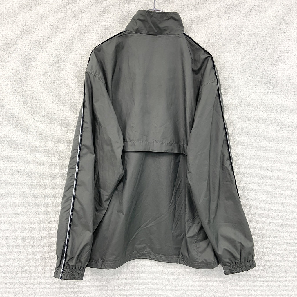 Reebok　リーボック　フルジップジャケット　グレー　XLサイズ　古着