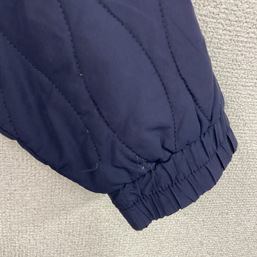 Reebok　リーボック　中綿ジャケット　紺　ネイビー　Mサイズ　古着