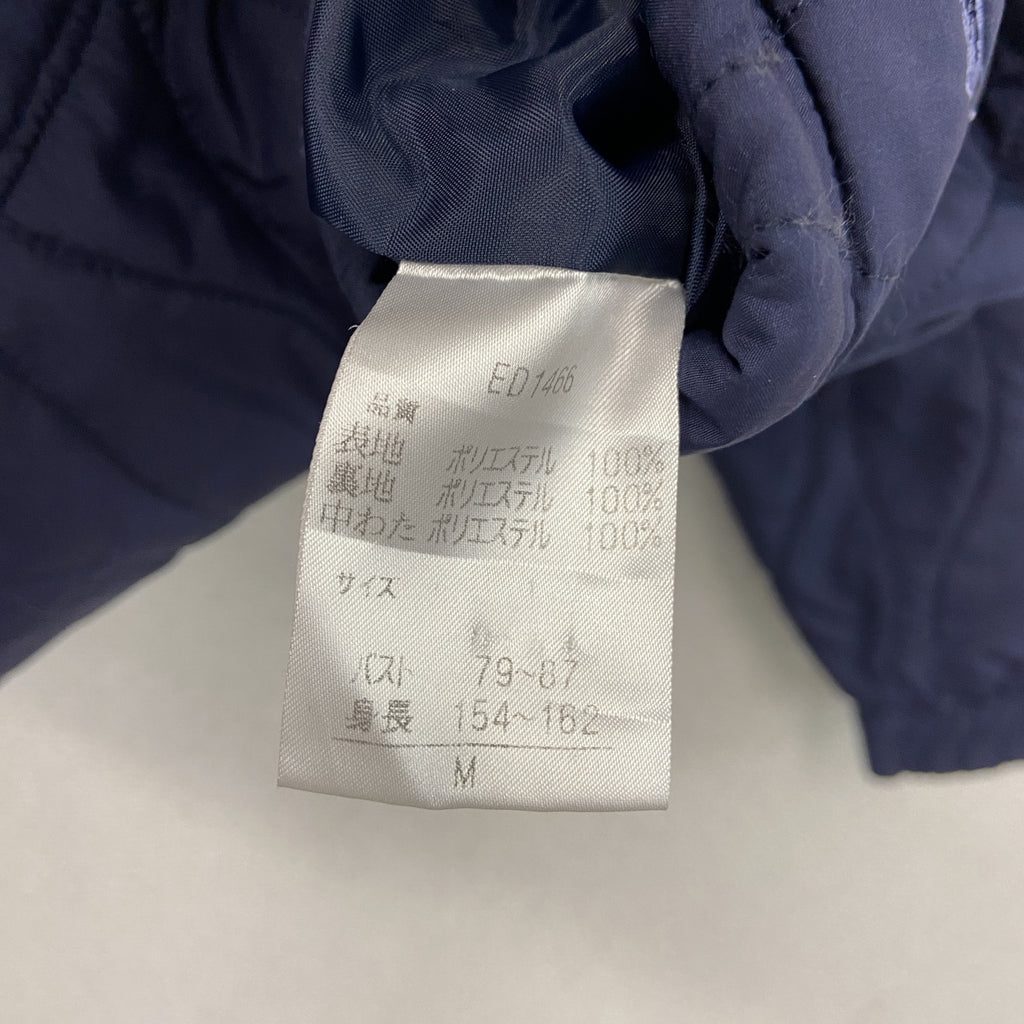 Reebok　リーボック　中綿ジャケット　紺　ネイビー　Mサイズ　古着