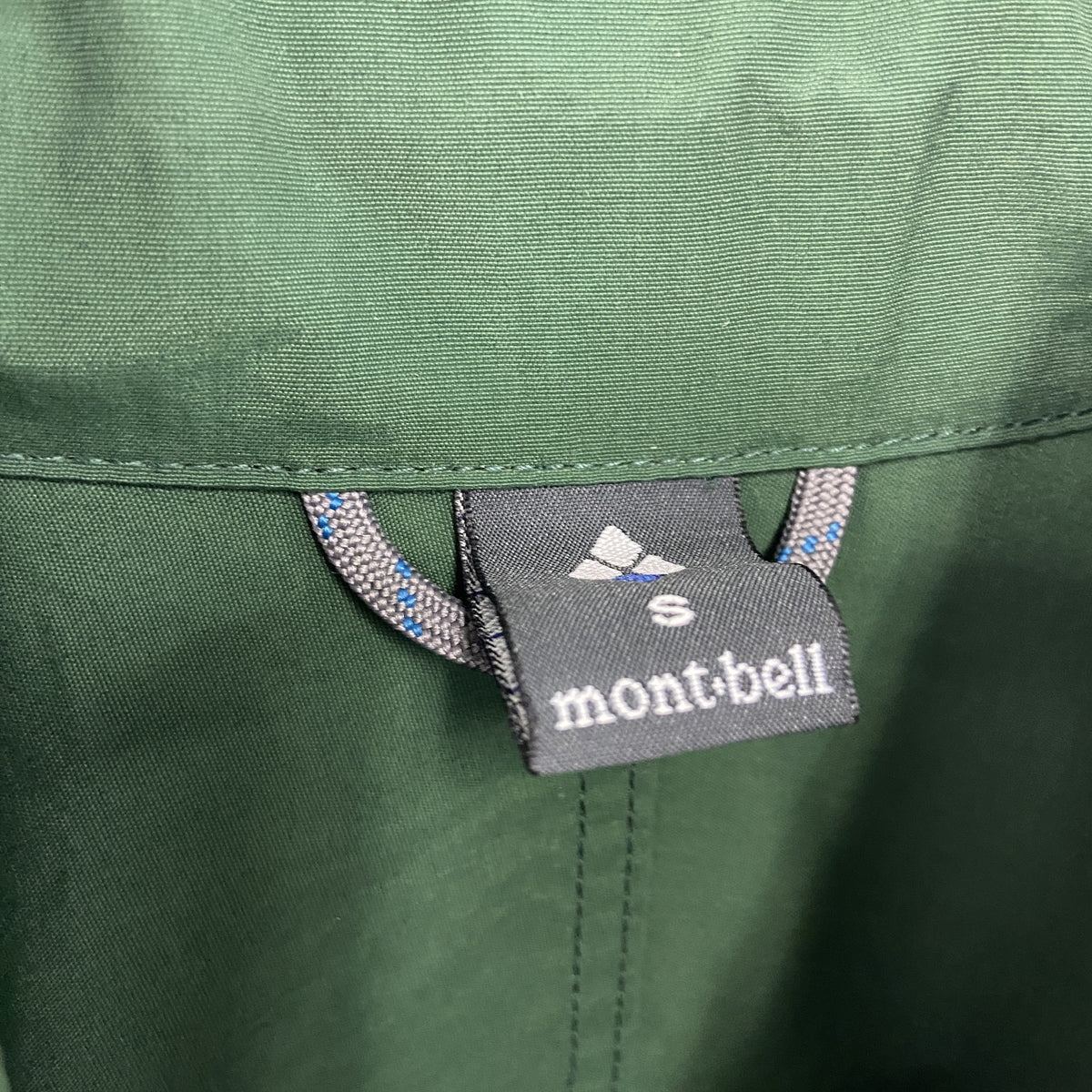 Mont-bell　モンベル　フルジップジャケット　緑　グリーン　Sサイズ　古着
