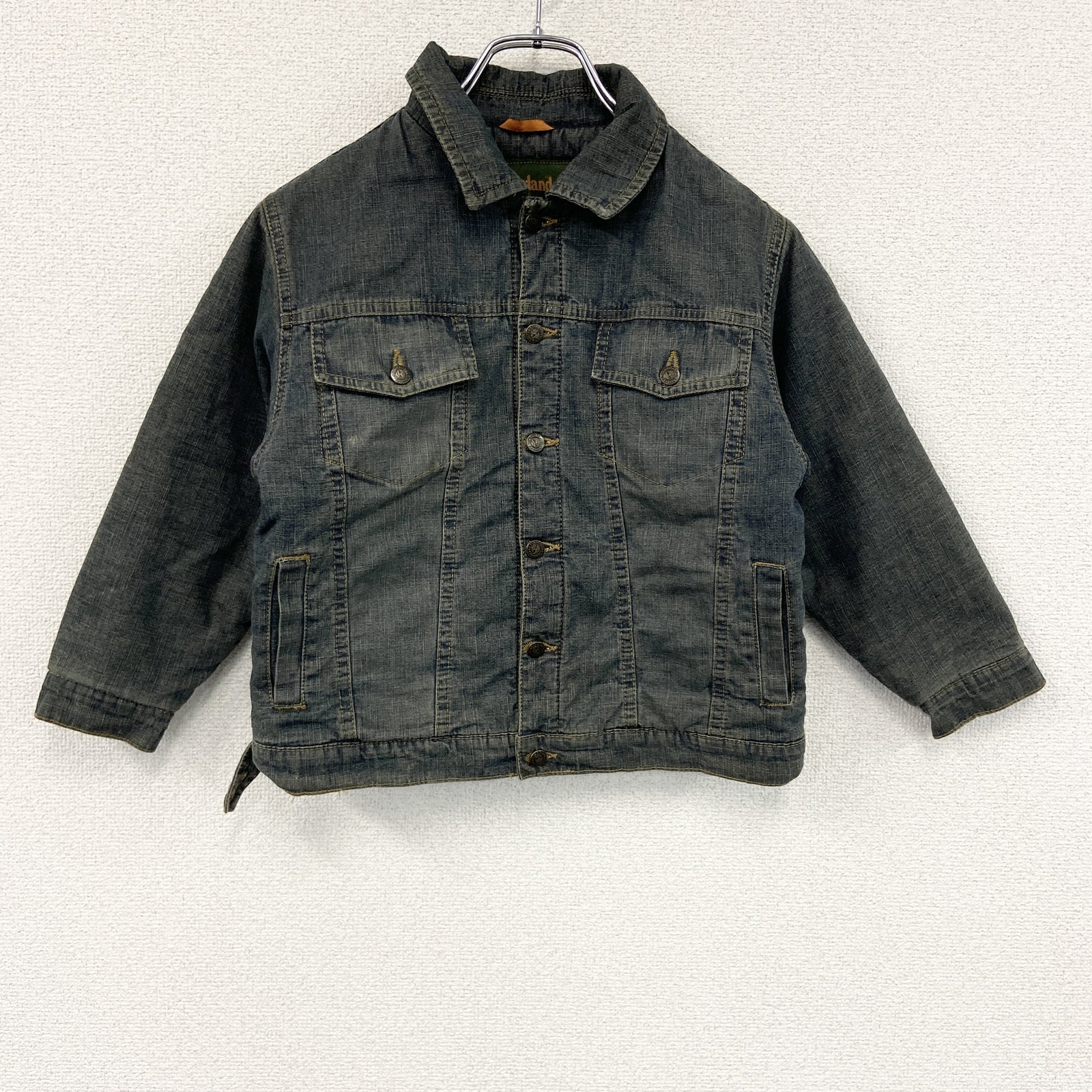 Timberland　ティンバーランド　デニムジャケット/Gジャン　インディゴ　Mサイズ　古着