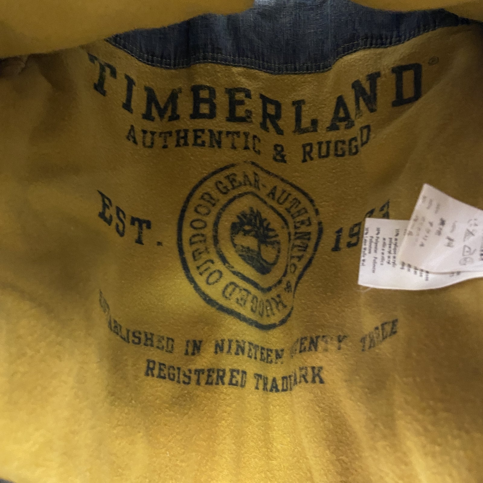 Timberland　ティンバーランド　デニムジャケット/Gジャン　インディゴ　Mサイズ　古着