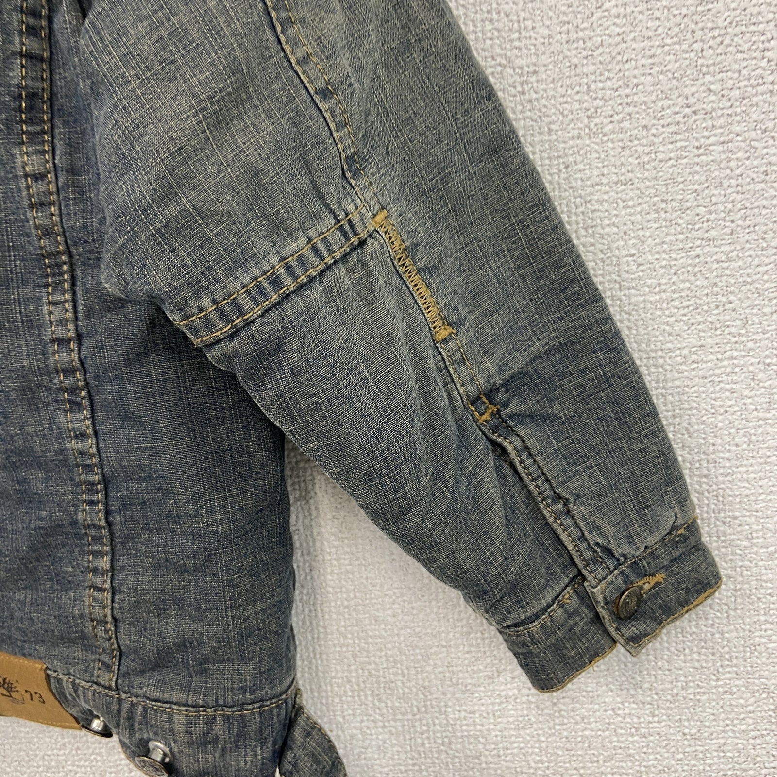 Timberland　ティンバーランド　デニムジャケット/Gジャン　インディゴ　Mサイズ　古着