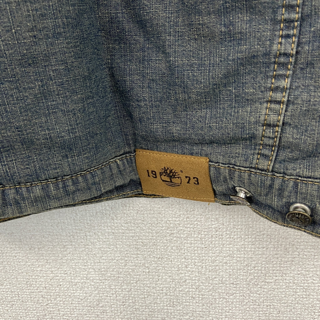 Timberland　ティンバーランド　デニムジャケット/Gジャン　インディゴ　Mサイズ　古着