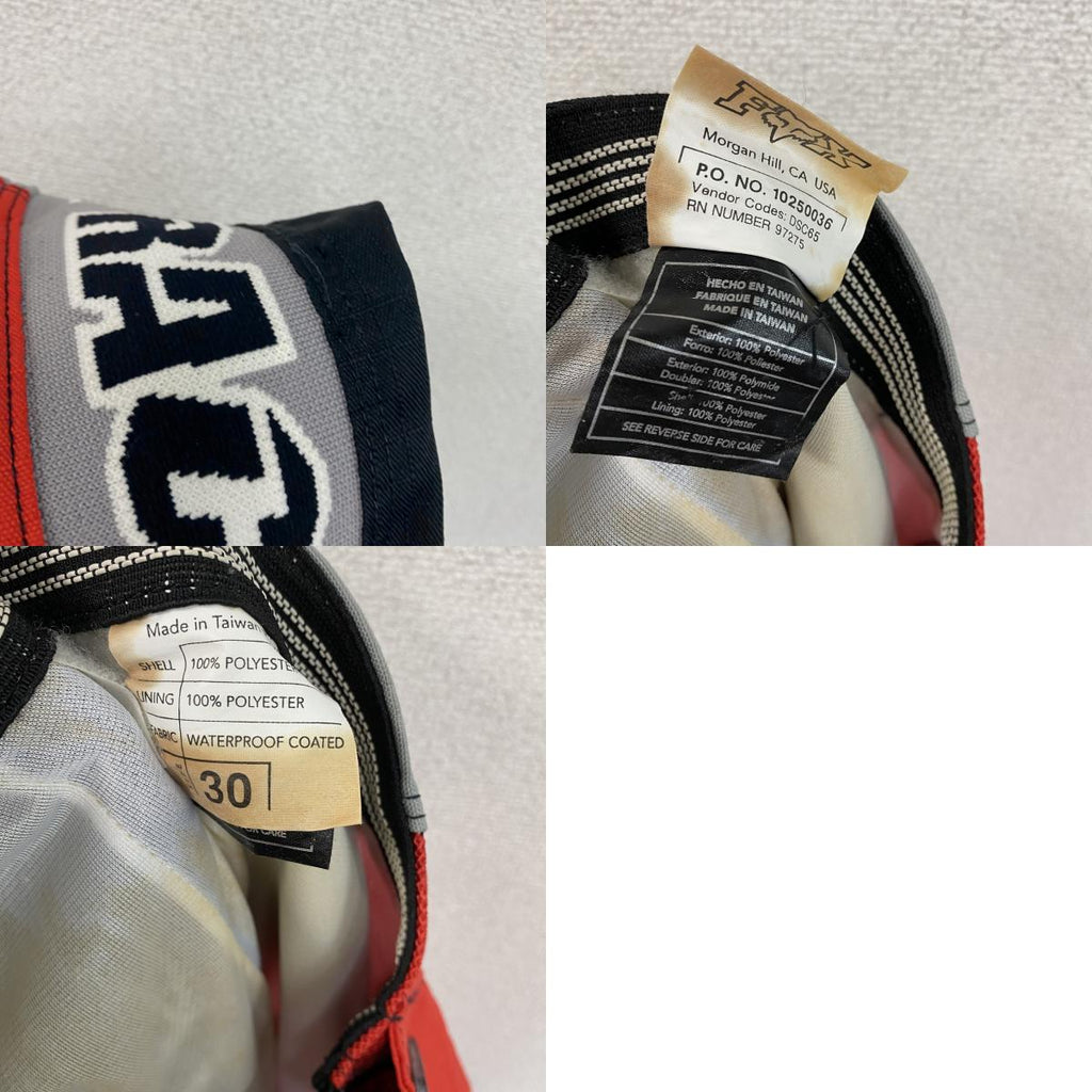 FOX Racing　フォックスレーシング　ハーフパンツ/ショートパンツ　モトクロス　MTB　黒　ブラック　赤　レッド　30サイズ　古着