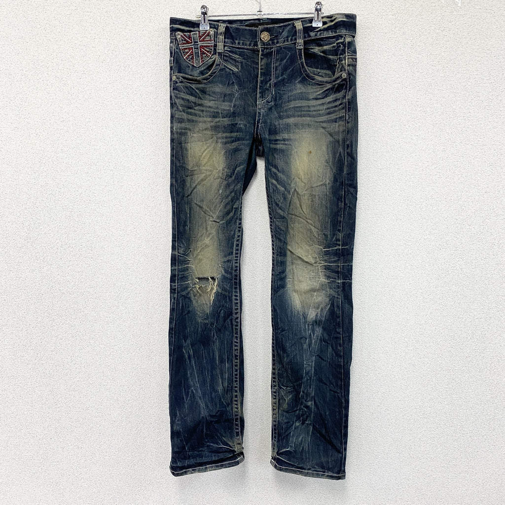 RED PEPPER　レッドペッパー　デニムパンツ/ジーンズ　ジップフライ　インディゴ　32サイズ　古着