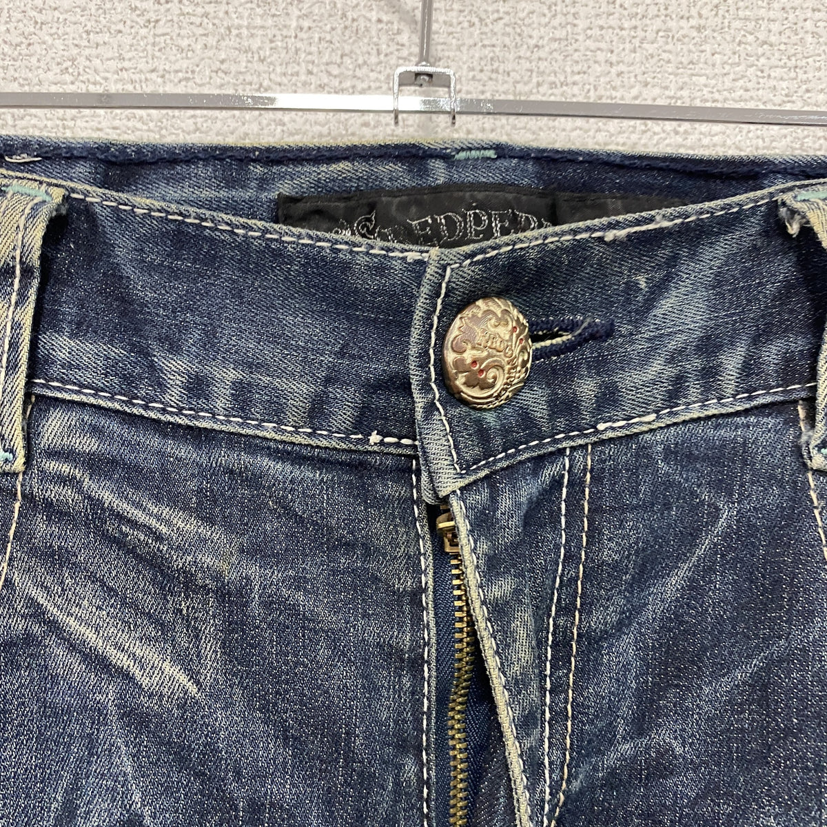 RED PEPPER　レッドペッパー　デニムパンツ/ジーンズ　ジップフライ　インディゴ　32サイズ　古着
