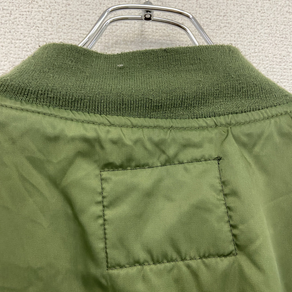 米軍　空軍　フライトジャケット/MA-1　カーキ　Mサイズ　古着