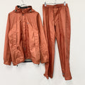 HERITAGE　ヘリテイジ　GORE-TEX　　セットアップ　ナイロンジャケット　ナイロンパンツ　オレンジ　3Lサイズ　古着