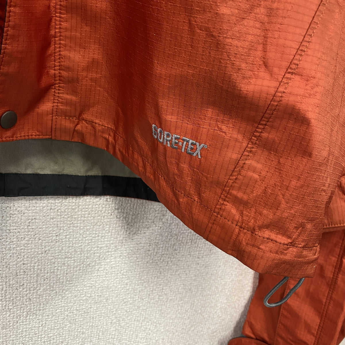HERITAGE　ヘリテイジ　GORE-TEX　　セットアップ　ナイロンジャケット　ナイロンパンツ　オレンジ　3Lサイズ　古着