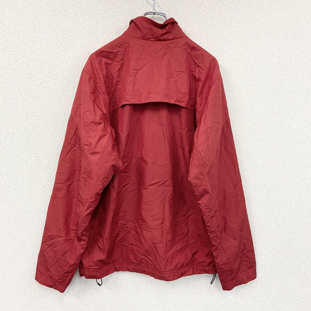 NIKE　ナイキ　フルジップジャケット　赤　レッド　XLサイズ　古着