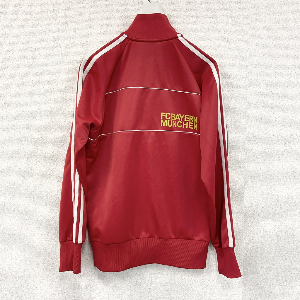 adidas　アディダス　トラックジャケット/ジャージ　赤　レッド　Sサイズ　古着
