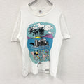 Crazy Shirts　クレイジーシャツ　半袖プリントTシャツ　シングルステッチ　ヴィンテージ　白　ホワイト　Sサイズ　古着
