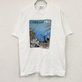 JERZEES　ジャージーズ　半袖プリントTシャツ　白　ホワイト　XLサイズ　古着