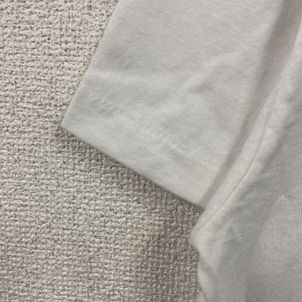 ONEITA　オニータ　半袖プリントTシャツ　シングルステッチ　ヴィンテージ　白　ホワイト　Lサイズ　古着