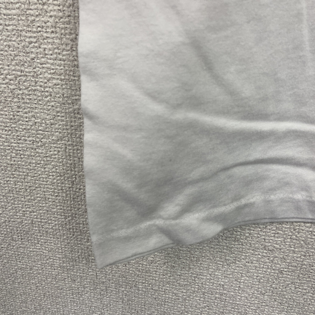 ONEITA　オニータ　半袖プリントTシャツ　シングルステッチ　ヴィンテージ　白　ホワイト　Lサイズ　古着