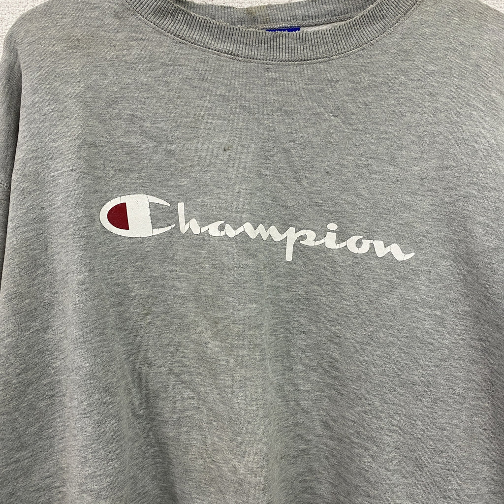 Champion　チャンピオン　スウェット/トレーナーグレー　4Lサイズ　古着