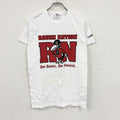 GILDAN　ギルダン　RAVEN NATION　半袖プリントTシャツ　白　ホワイト　Sサイズ　古着
