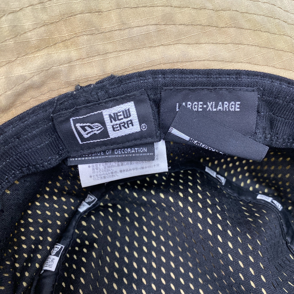 NEW ERA　ニューエラ　サファリハット　バケットハット　ベージュ　L-XLサイズ　古着