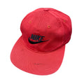 NIKE　ナイキ　キャップ　刺　赤　レッド　ｆサイズ　古着