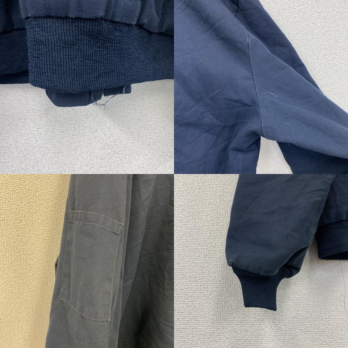 CINTAS　ワークジャケット　ブルゾン　紺　ネイビー　XLサイズ　古着